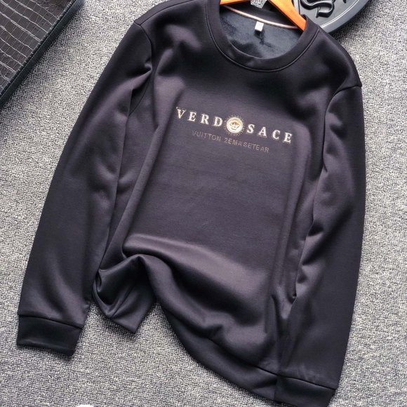 Versace Mink velveteen crewneck hoodie - Picture 2 of 5